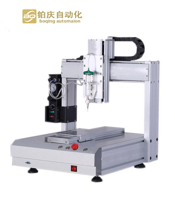 單頭單工位加熱自動點膠機